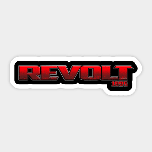 REVOLT 1896 Sticker